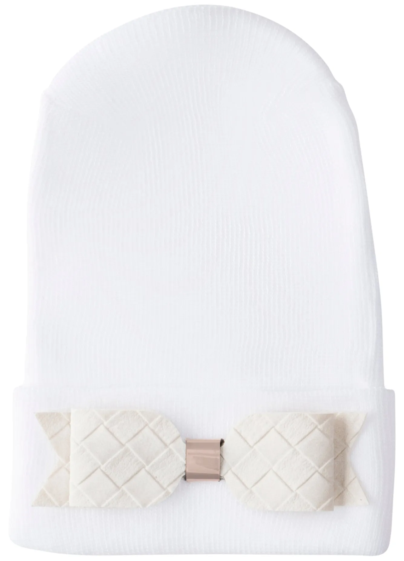 Adora Blush Bow Hospital Hat