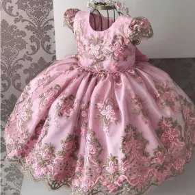 Fancy Flower Girls Dress