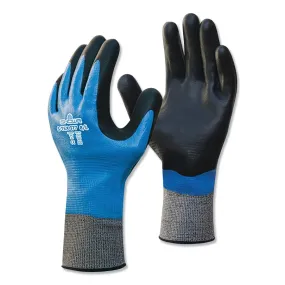 FULL FOAM PALM NITRILE CUT RESISTANT A4 -  Nitrile, Cut Resistant Gloves, 4 ANSI/ISEA Cut Level, Black, Blue