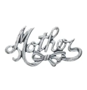 "Mother" Script Charm, Pk/6